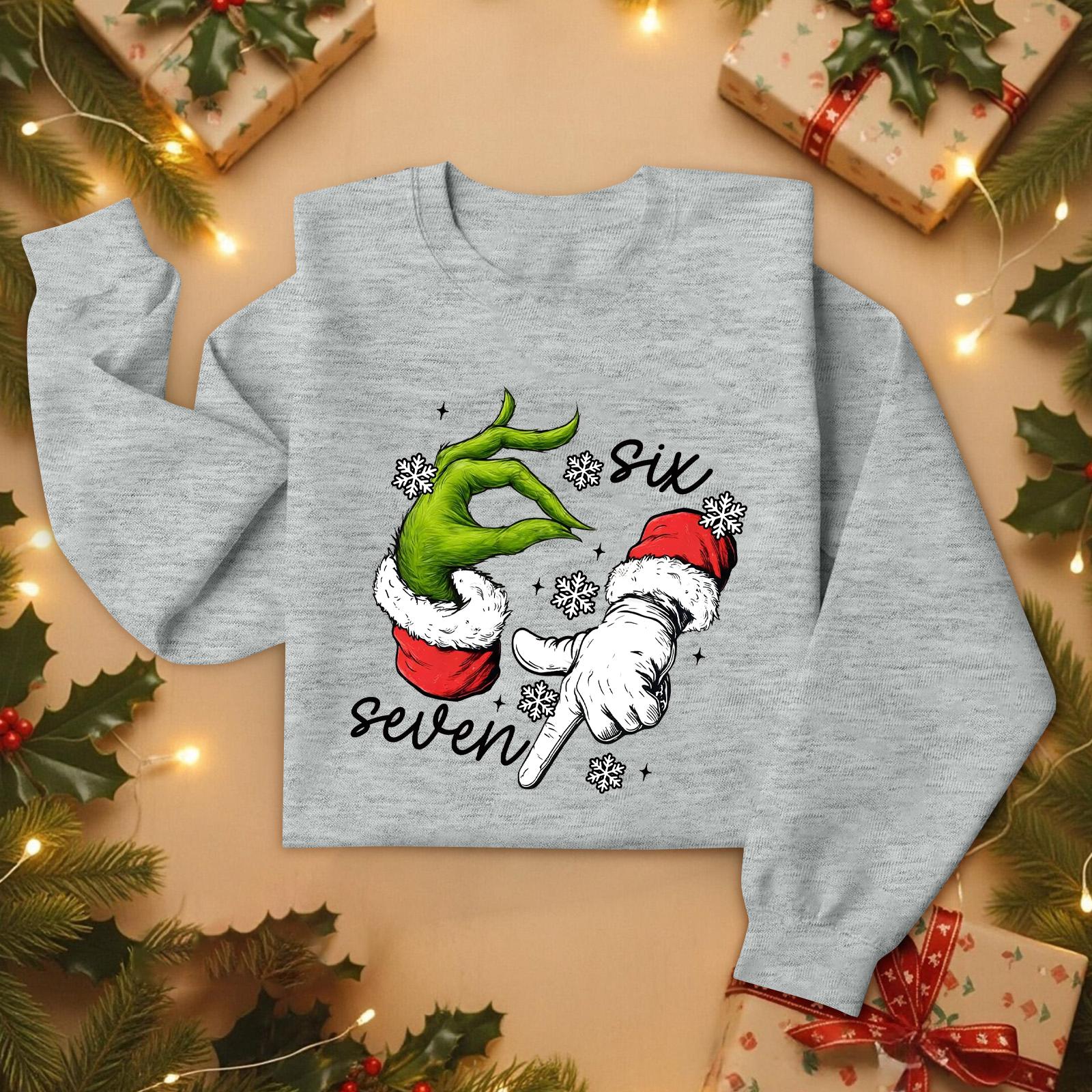 

Christmas T-Shirts And Sweatshirts, Women S Sweatshirts, Long-Sleeved Pullover Sweatshirts, Women S Long-Sleeved Tops M