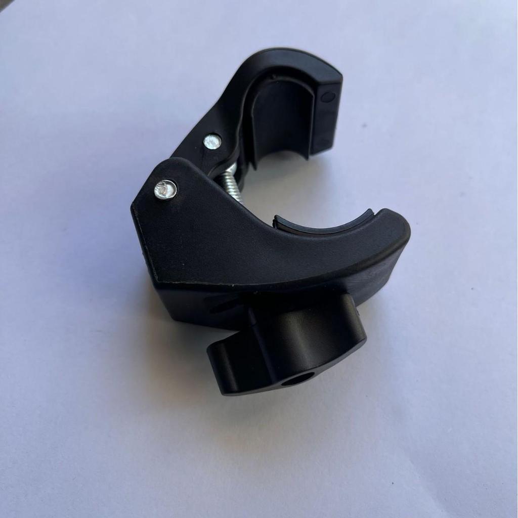 Large 1/4" Tube Clamp Nut: Tripod & Bicycle Mount Clip