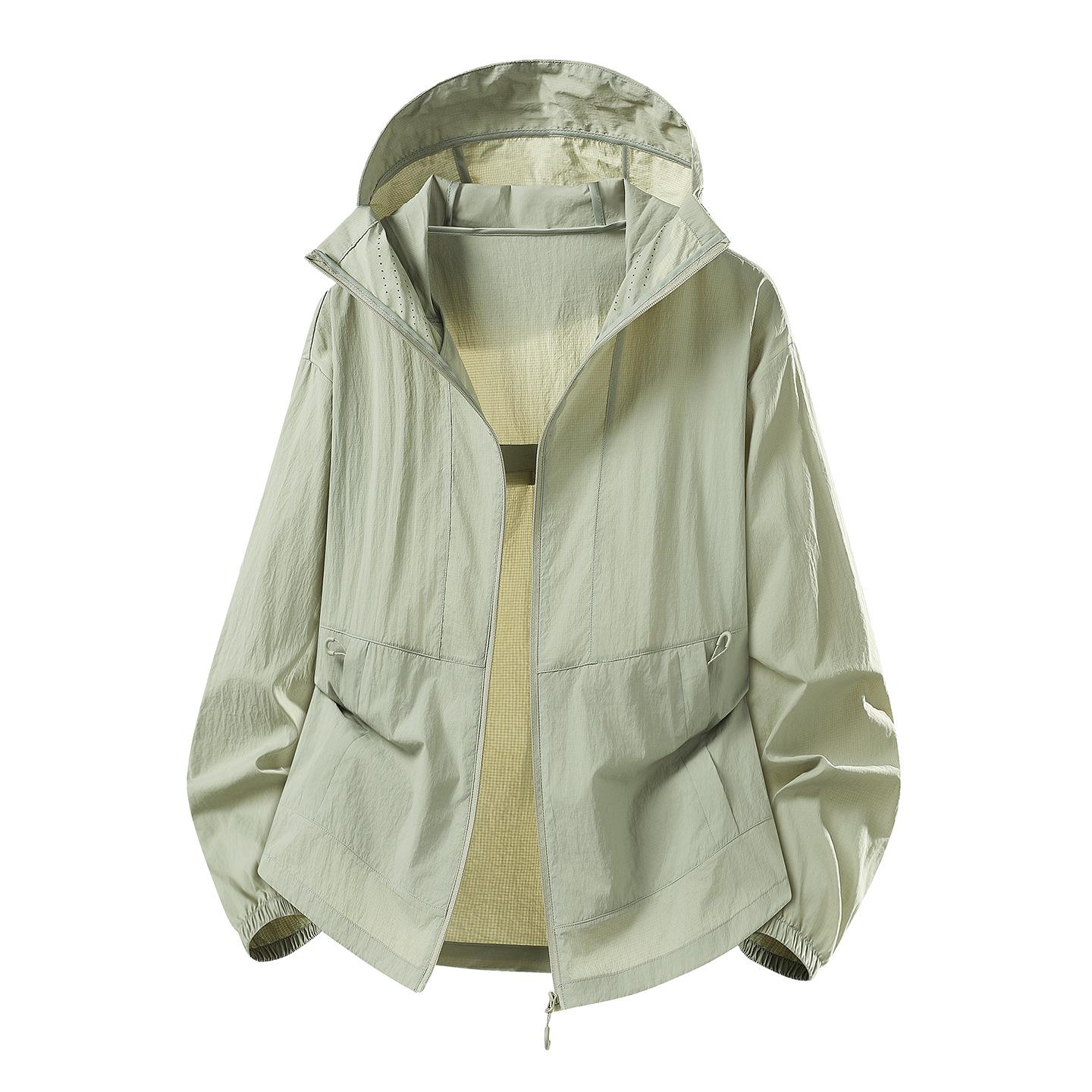 2026 Men s Fashion Outdoor UPF50+ Ice Silk Sun Protection Jacket Small
