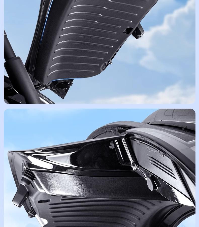 Suede Tailgate Protector for Refreshed Model 3 Y: Full Trunk Interior Coverage.