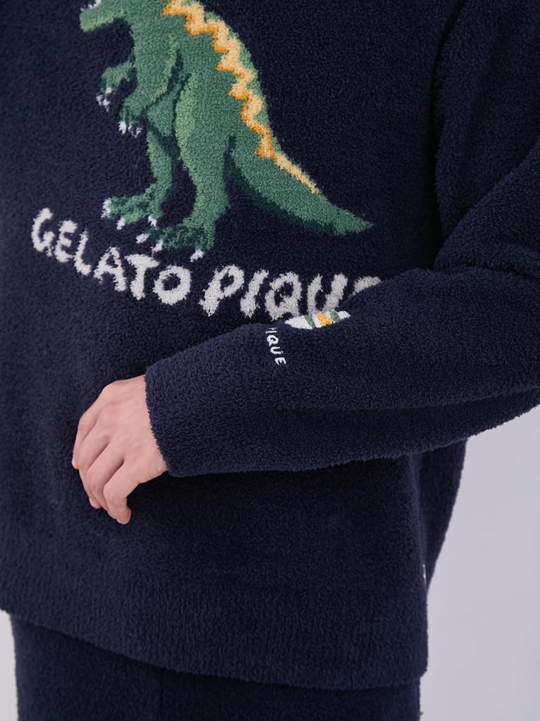 Gelato Pique HOMME Powder Dinosaur JQD Pullover PMNT245944NVYM