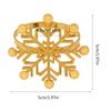 Set of 6 Snowflake Napkin Rings Christmas Napkin Holder Serviette Rings Perfect for Party Gatherings and Celebrations