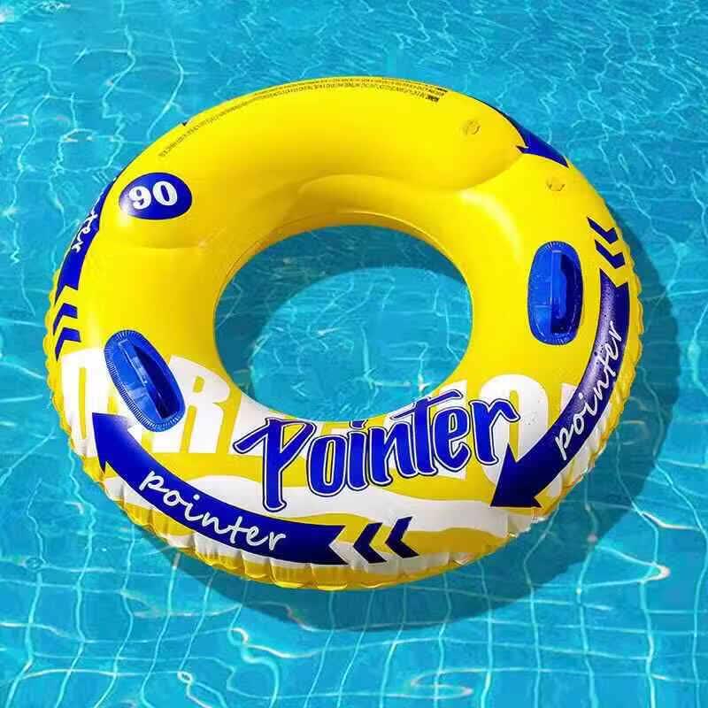 HANDUNYOU Retro Heart Inflatable Swimming Ring