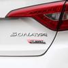 DSYCAR 3D Metal TURBO Turbocharged Car sticker Logo Emblem Badge Decals Car D3Styling DIY Decoration Accessories for Frod Bmw Ford