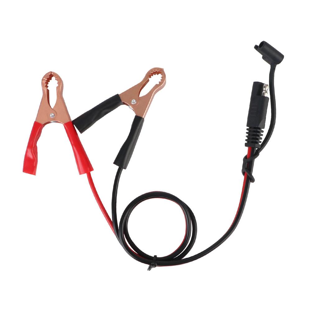 Cable Alligator Clips SAE Quick Adapter To Alligator Clips 60CM Battery Quick Disconnect To SAE Quick Disconnect Plug 16AWG