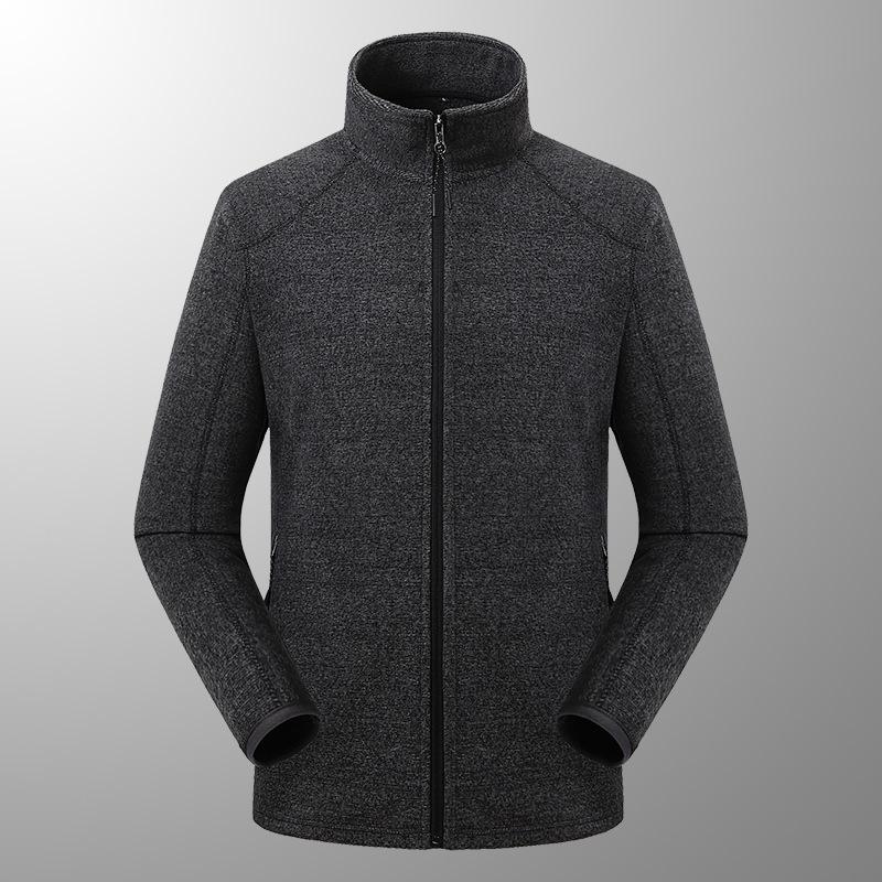 

Ветрозащитная куртка на флисовой подкладке - Уличная куртка из поларфлиса со стойкой для мужчин и женщин 2XL