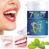 7-day tooth powder makes teeth bright, white, clear, and new breath