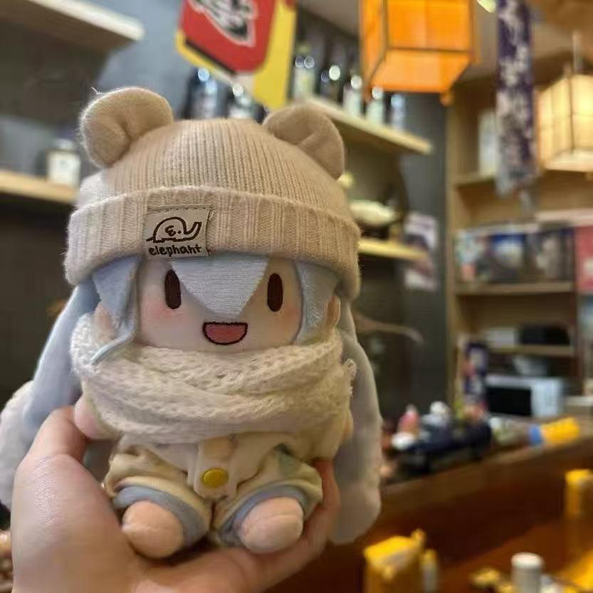 15cm Yukineko Cotton Plush Doll - Replaceable Outfit, Cute Birthday Gift