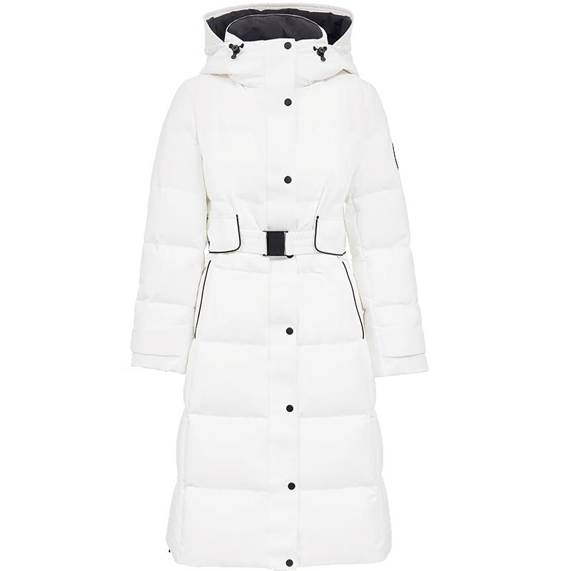 VEROMODA Women s 2025 Winter Long Three-Proof 90% White Duck Down Jacket