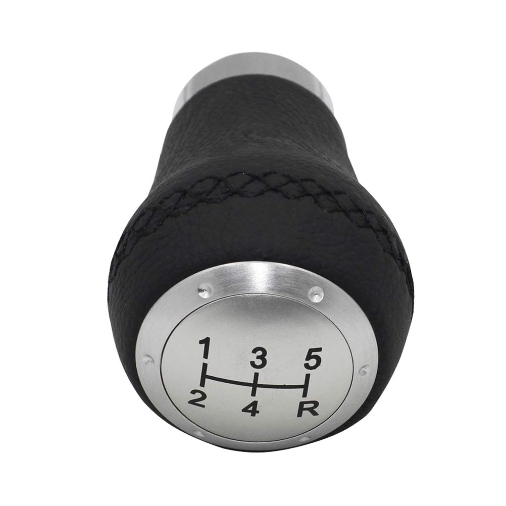 Sakan Universal Car Shift Knob Cover Shift Knob MT AT 5 Speed Black