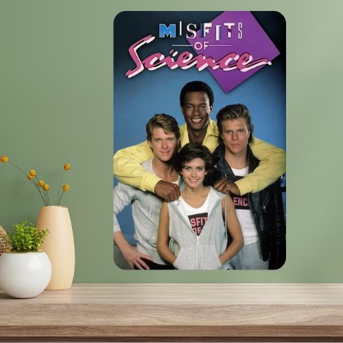 Misfits of Science Classic TV Show Metal Poster Sign 20x30cm（7.8x11.8inch）