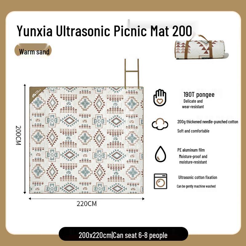 Mobigarden Portable Picnic & Camping Mat 200x220cm