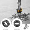 Conjunto de colar de broca de parada de profundidade ajustável de 3-16 mm com 9 peças, posicionador de broca de alta qualidade, anel limitador de posicionamento
