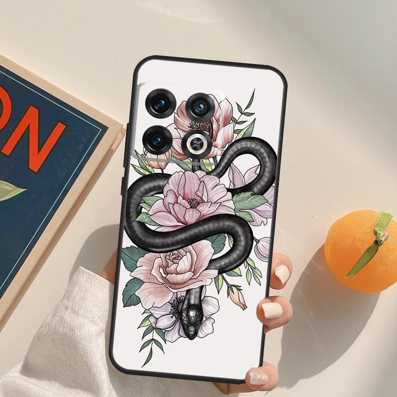 The Snake and Fern Case For OnePlus 13T 10T 10R 12R 13R 15 13 12 11 10 9 Pro Nord CE 5 2 3 4 Lite N20 N30 Cover