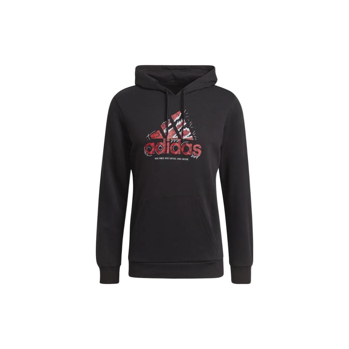 

Adidas Predator Футбольная повседневная толстовка с капюшоном Мужские топы Черный GN6905 M