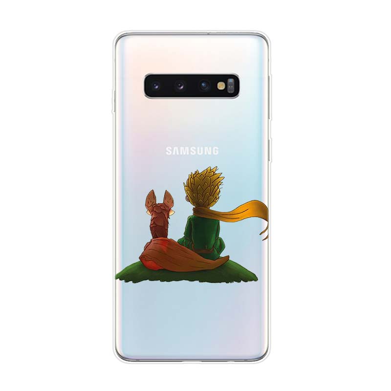 

Силиконовый чехол «Маленький принц и лиса» для Samsung Galaxy S21 S20 FE Ultra S10 S10E Lite S9 S8 S7 Edge Plus, чехол для телефона Samsung S7 Edge