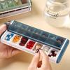 Weekly Pill Organizer 2 Times 7 Day Am Pm With Large Compartments, Pills Case Bpa-Free Pill Container For Vitamins, Fish Oils