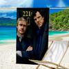 Ultra-Soft Beach Towel with Sherlock Theme,Ideal for Pool - Camping, Diving - Perfect Travel Essential, Vibrant Beach Towel.