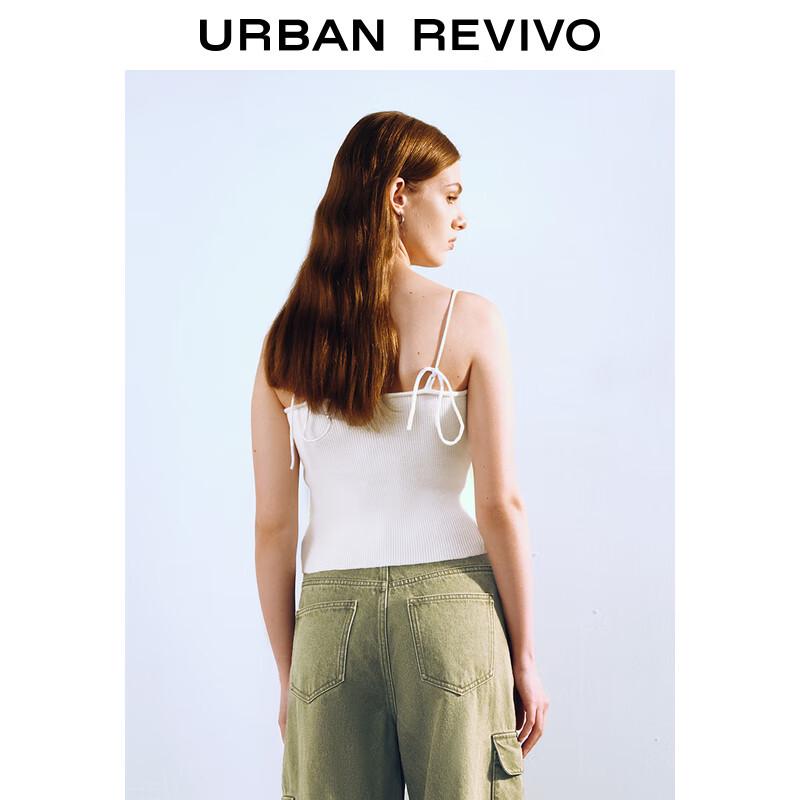 UR Women's Crochet Hollow Out Camisole Knit Top