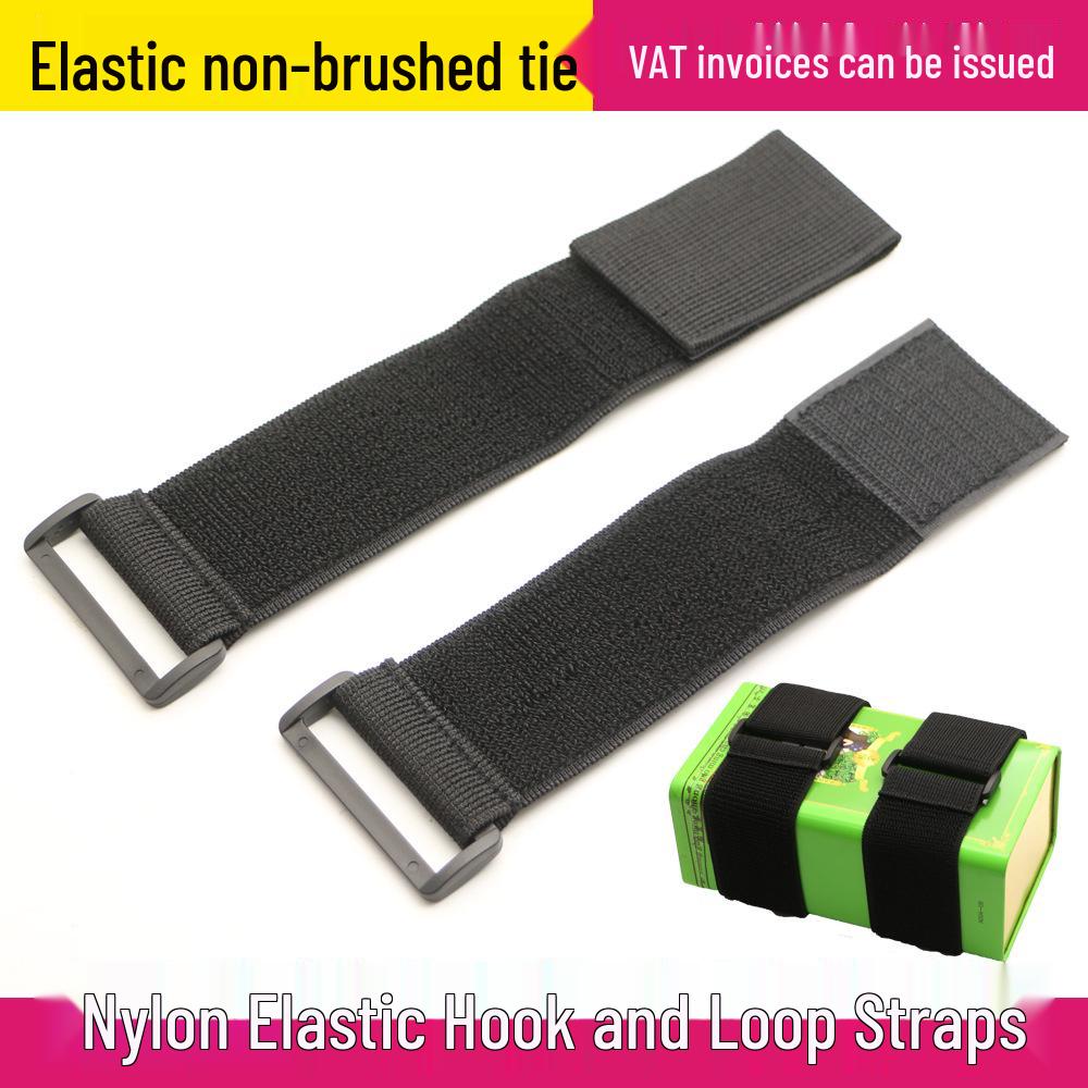 Elastic Nylon Self-Adhesive Hook & Loop Strap for Bandages, Suitcases, and Pallets