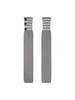 Hilda One-Side Button Leg Warmers [Gray]