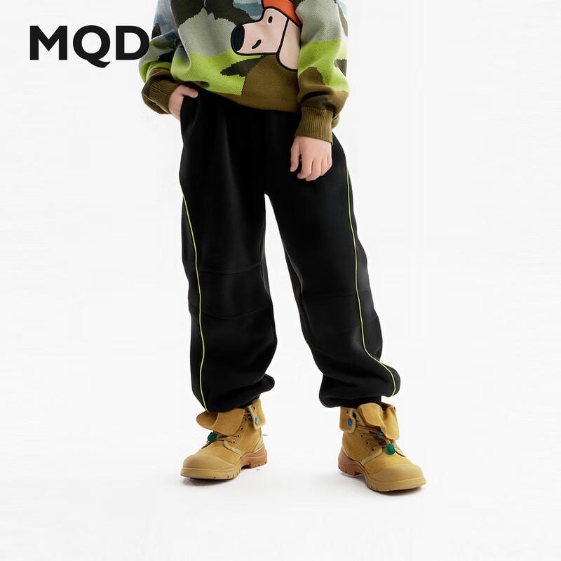 MQD Boys  Fleece-Lined Wide-Leg Sweatpants 130