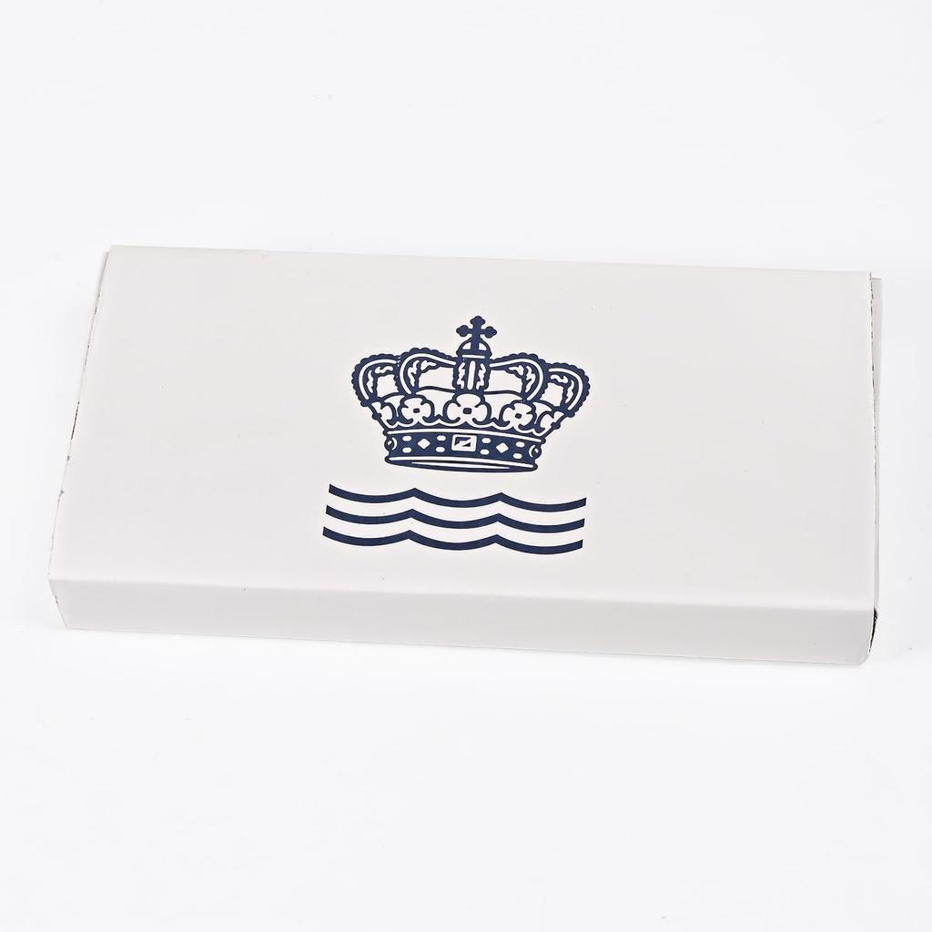 ROYAL COPENHAGEN 2025 Boże Narodzenie w Kopenhadze Mini Talerzyk, 8,5cm, Niebieski Kolekcjonerski, 1425702 (1074927), Zachodnia zastawa stołowa [Import równoległy]