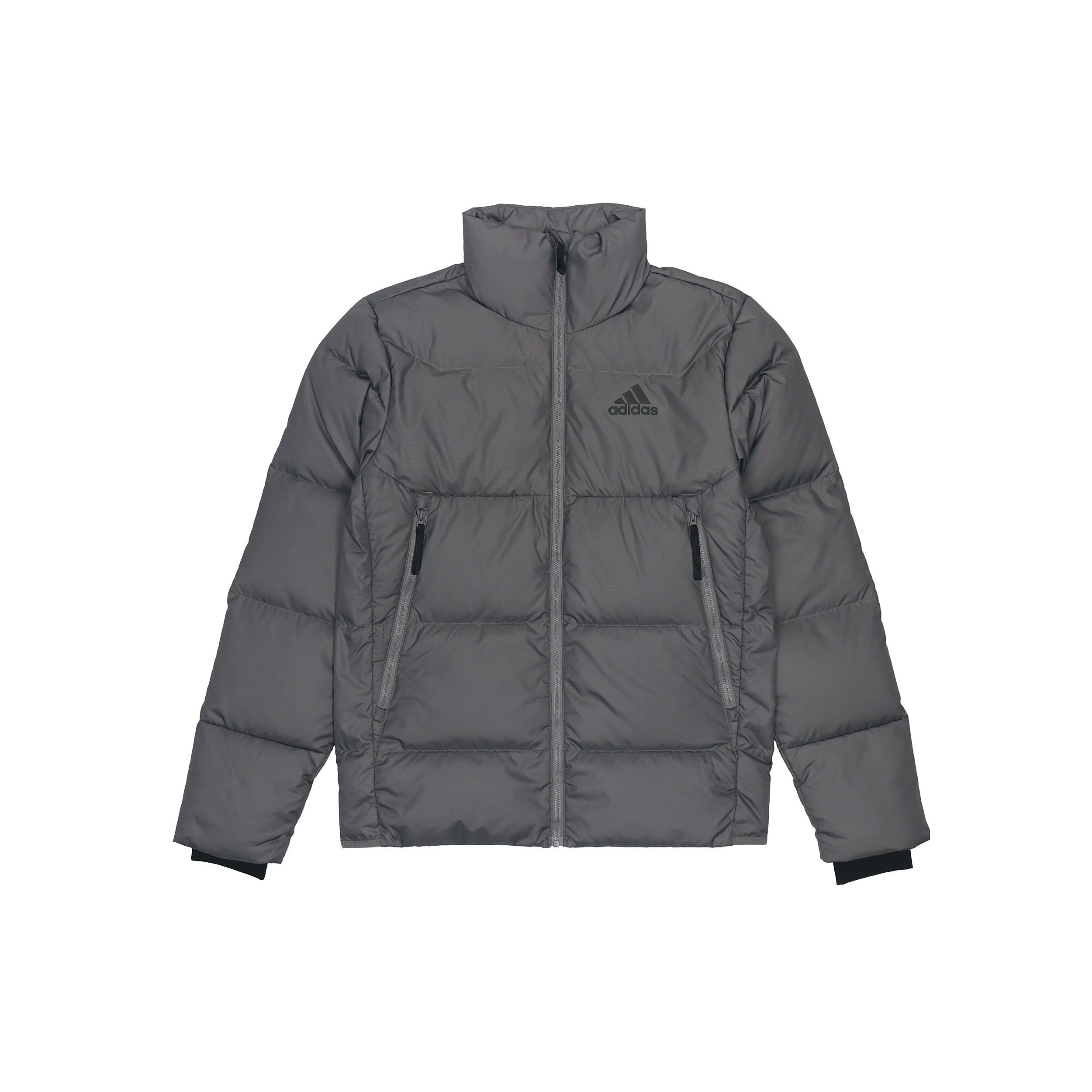 Мужская зимняя пуховая куртка Adidas серая GV5349 XS