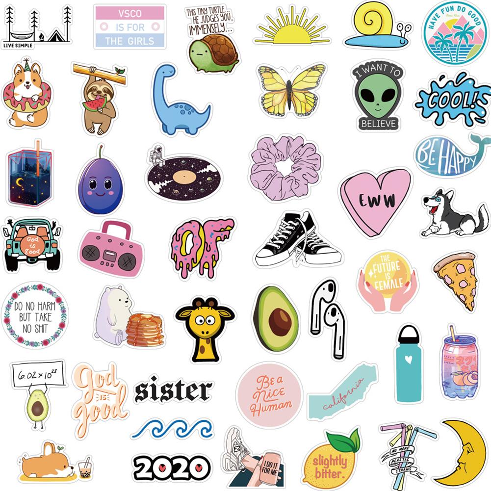 75 Graffiti Waterproof Stickers For Laptop Luggage Toys