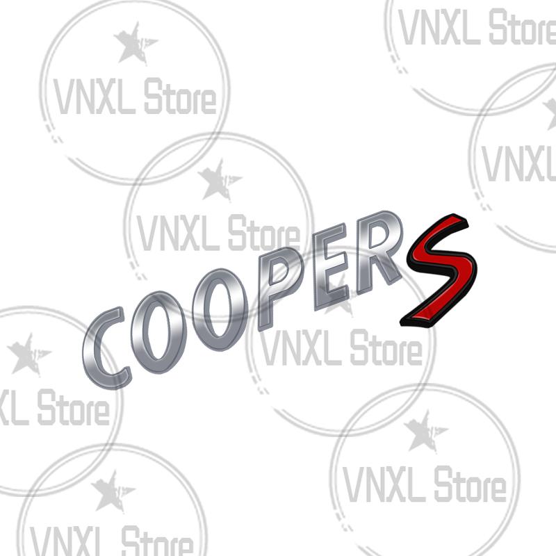 Car-Styling Metal COOPER SD Emblem Car Trunk Body Stickers For Mini Cooper S JCW R55 R56 R57 R58 F54 F55 F56 F57 F60 Countryman