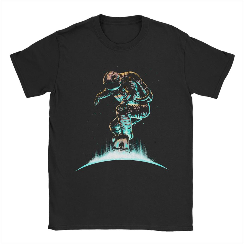 Astronaut Planets Astronaut Science Space Tshirts For Unisex Unisex Vintage Cotton Tee Shirt Short Sleeve T Shirts Summer Clothes