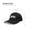 Para Jeep 1 Pieza Para Jeep Emblema de Coche Bordado Gorra de Béisbol Snapback Primavera y Otoño Exterior Transpirable Ajustable Gorra Casual