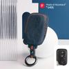 For Lexus Es240 Es350 Rx270 Rx350 Car Key Case Auto Smart Remote Suede Keychain Cover Shell Accessories Protector
