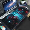 Cyberpunk City Streets Mouse Pad Alfombrillas Para Escritoriodesk Organizers And Trays Desk Accessories Alfombrillas Gaming