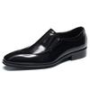 Handmade Mens Wedding Oxford Shoes Black Genuine Leather Luxury Designer Dress Shoe Men Slip On Formal Loafers Shoes Man