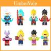 Kf6181a I Kf6182a Dragon Ball Mini Figurki Kolorowe Klocki Zabawki Zestaw