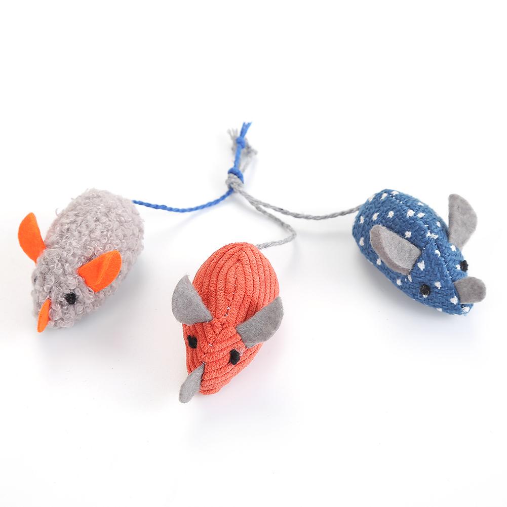 orange mouse cat toy