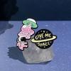 Character Whimsical Cartoon Astronaut Badge Delightful Brooch Everyone For