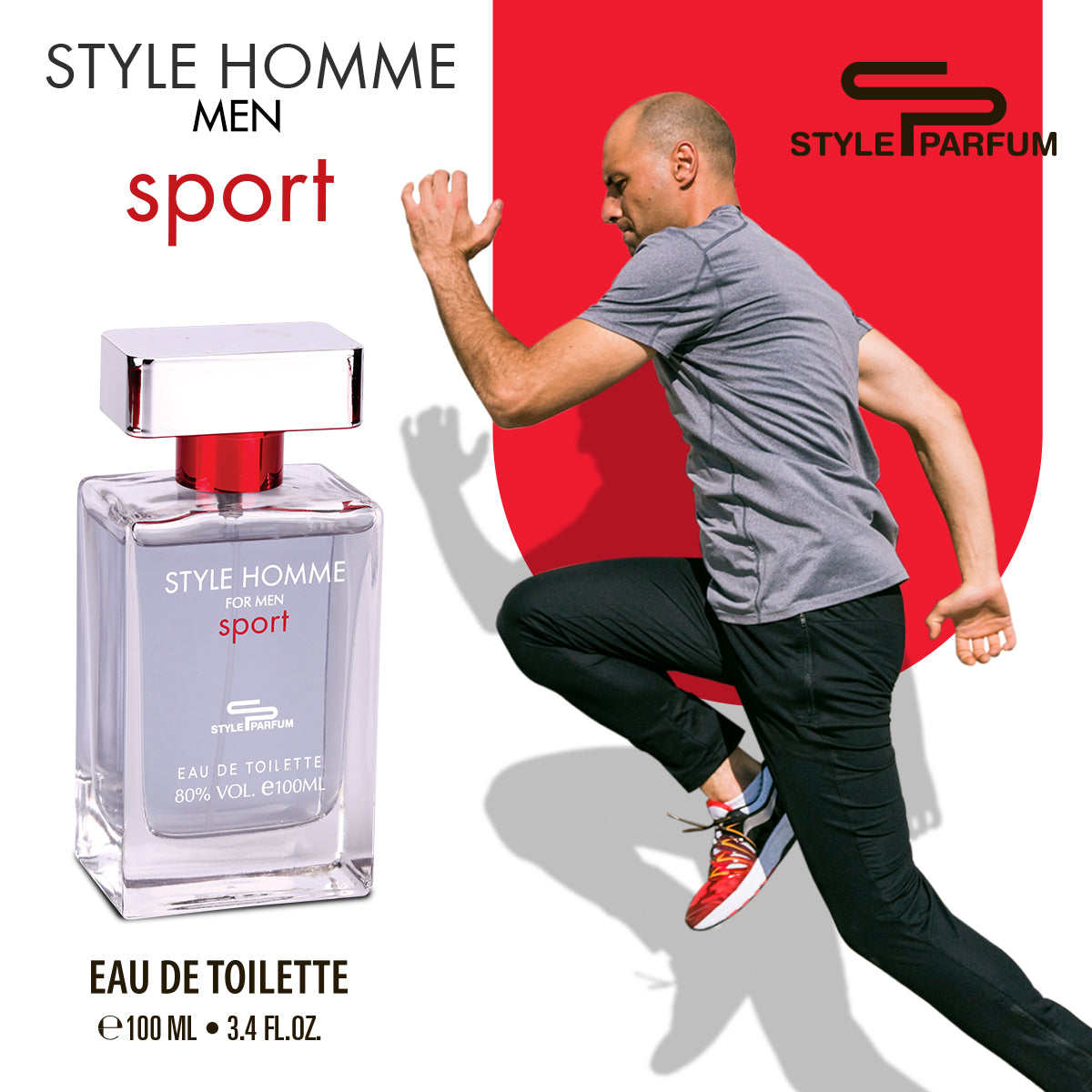 

STYLE HOMME SPORT Туалетна вода для чоловіків 100 МЛ -STYLE 100 ML