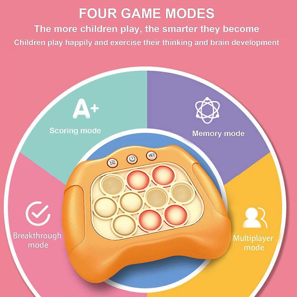 Kid Decompression Breakthrough Puzzle Game Machine, Pop Jigsaw Puzzle Game Fidget Game Toys