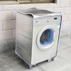 Washing Machine Cover Tin Foil Double-Layer Waterproof Dustproof Sun Protection Dryer Cover Durable Household Protective Cover