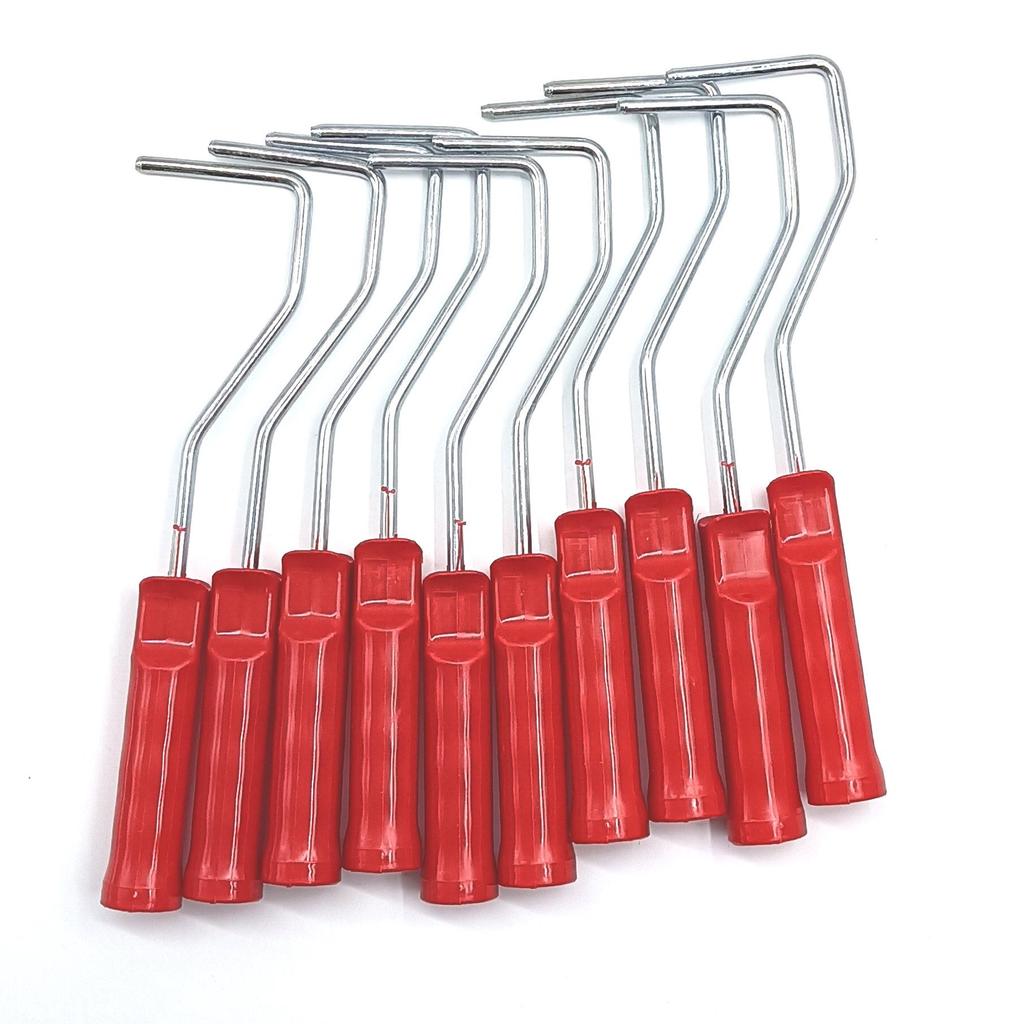 Sponge Roller Brush with Steel Handle - Sizes: 2, 4, 6, 9 Inches - Compact Roller Core Bracket