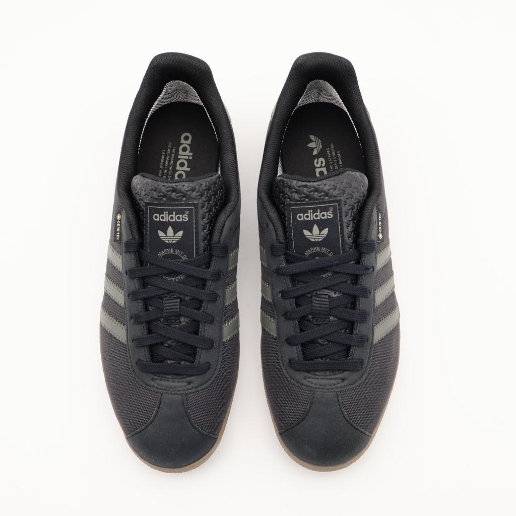 JR2727 Adidas Originals Gazelle GORE-TEX Core Black Utility Gray Gum (Men's)