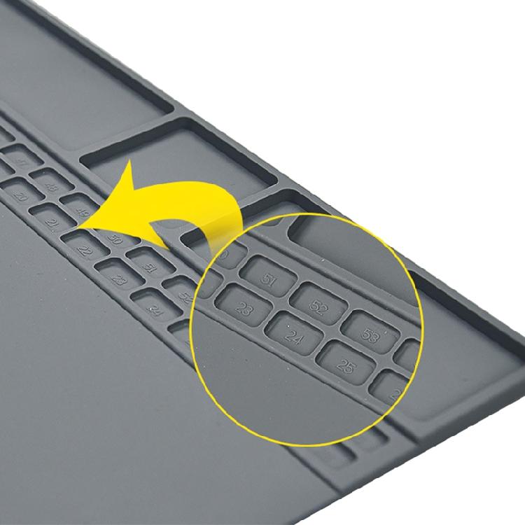 Soldering Mat Insulation Silicone Soldering Mat Heat-Resistant Solder Pad Solder