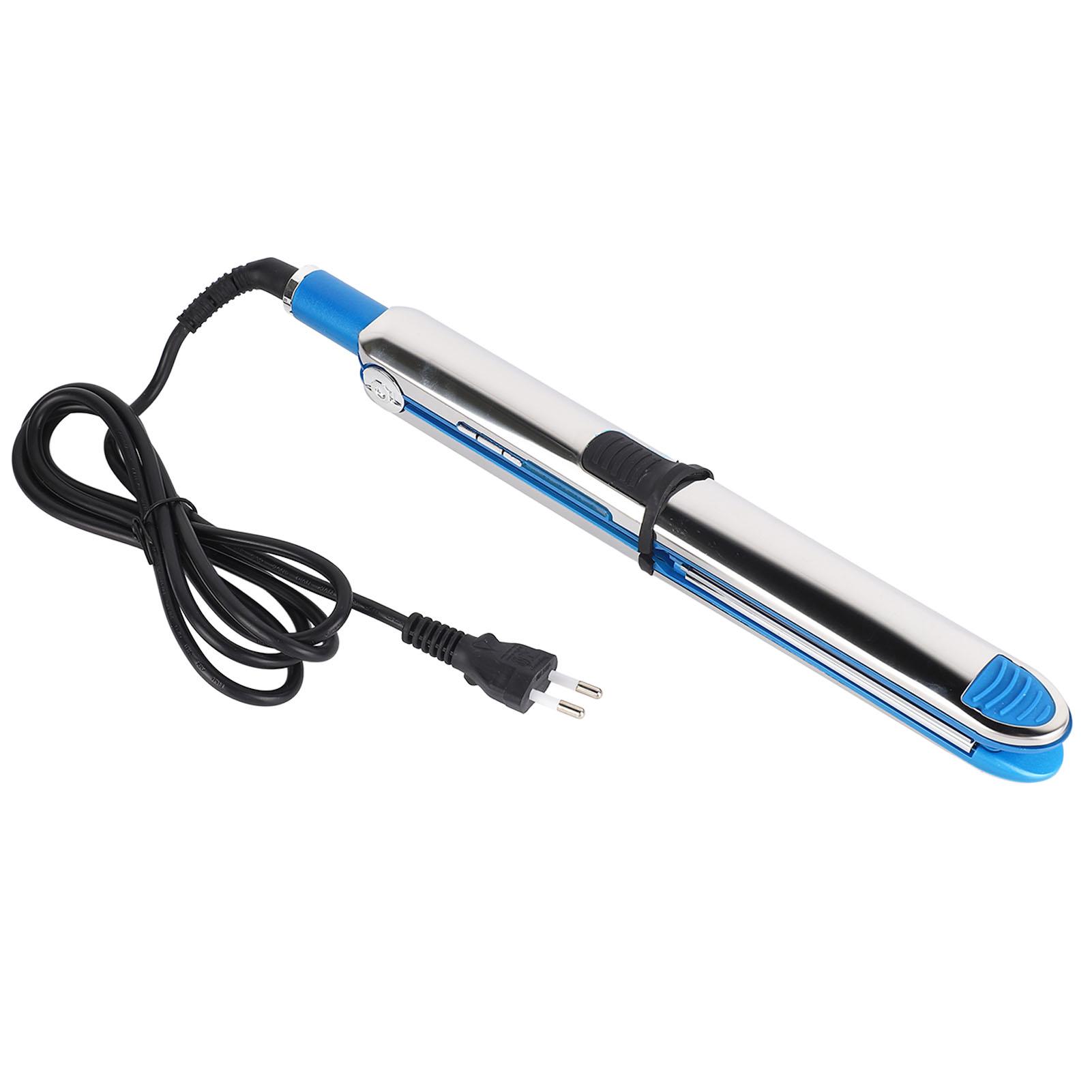 

Hair Flat Curling Iron 10 Temperature Gears Stainless Steel Hair Styling Straightener with Lock EU Plug