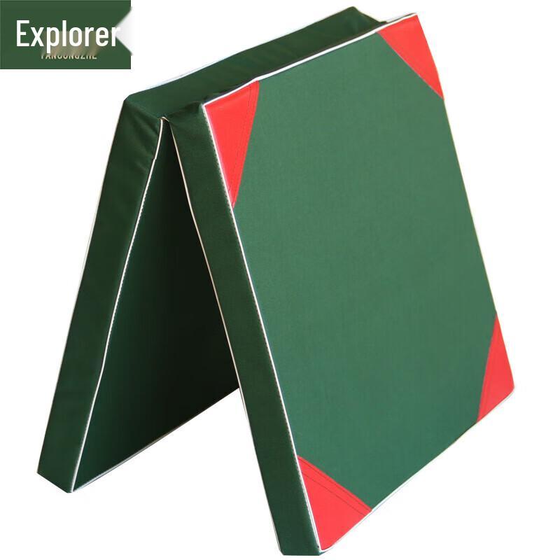 Explorer High-Density Foldable Green Exercise Mat