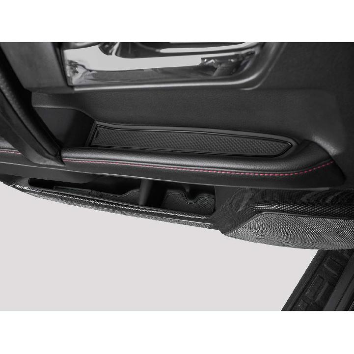 Premium Cup Holder, Console, And Door Pocket Erts Kit Compatible With Toyota 4Runner Accessories 2010-2024 (2 Row, Black Trim)-27PC Set