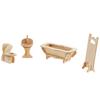 TG67017 WOODEN PUZZLE COW EDUCATIONAL BLOCKS