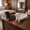 3D Printed Jewelry Catchall Dish Solid Color Sausage Dog Planter  Home Office