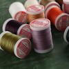 High Quality Round for Leather Sewing Embroidery Polyester Braided Strings Cord Waxed Thread Rope